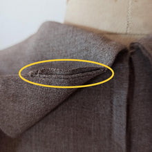 Charger l'image dans la galerie, 1950s - MANFORD - Gorgeous Grey Gabardine Dress - W31 (78cm)