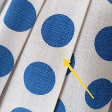 Charger l'image dans la galerie, 1950s 1960s - Gorgeous Iconic Blue Polkadots Dress - W28 (72cm)