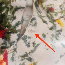 Charger l'image dans la galerie, 1950s - Stunning Spring Flowers Cotton Dress - W27.5 (70cm)