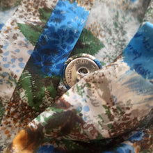 Charger l'image dans la galerie, 1950s - Gorgeous Floral Garden Dress - W31 (80cm)