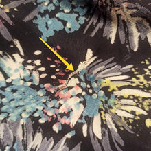 Cargar imagen en el visor de la galería, 1940s - Stunning Abstract Floral Cold Rayon Silk Dress - W29 (74cm)