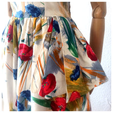 Charger l'image dans la galerie, 1950s - Stunning Petite Floral Dress - W23.5 (60cm)