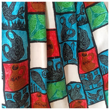 Charger l'image dans la galerie, 1950s - Fabulous Colorful Novelty Print Skirt - W26 (66cm)