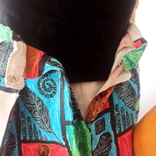 Charger l'image dans la galerie, 1950s - Fabulous Colorful Novelty Print Skirt - W26 (66cm)