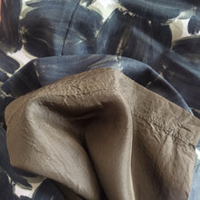 Load image into Gallery viewer, 1960s - Pamina Mann -Stunning Dark Green Abstract Dress - W27.5 (70cm)