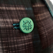 Charger l'image dans la galerie, 1950s - Exquisite French Green Tartan Dress - W32 (82cm)