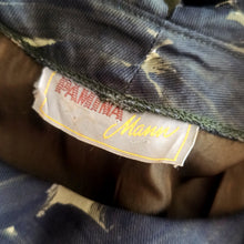 Load image into Gallery viewer, 1960s - Pamina Mann -Stunning Dark Green Abstract Dress - W27.5 (70cm)