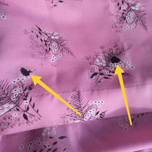 Cargar imagen en el visor de la galería, 1940s - Impressions de Lyon, France - Beautiful Pink Rayon Dress - W30 (76cm)