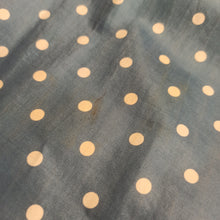 Charger l'image dans la galerie, 1950s - Stunning Iconic Blue Dotted Dress - W29 (74cm)