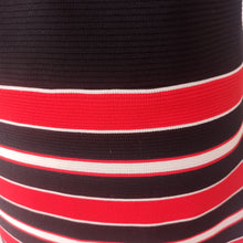 Charger l'image dans la galerie, 1960s - Cool Black & Red Mod Dress - W33 (84cm)