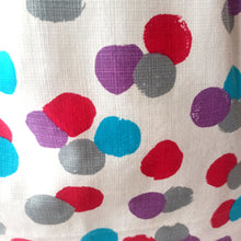 Charger l'image dans la galerie, 1950s 1960s - Gorgeous Abstract Soft Barkcloth Dress - W29 (74cm)