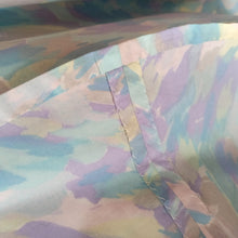 Charger l'image dans la galerie, 1950s - Spectacular Removable Shawl Collar Pastel Colors Dress - W30 (76cm)