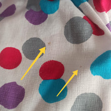 Charger l'image dans la galerie, 1950s 1960s - Gorgeous Abstract Soft Barkcloth Dress - W29 (74cm)