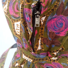 Charger l'image dans la galerie, 1950s - Gorgeous Petite Roseprint Cotton Dress - W26 (66cm)