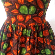 Load image into Gallery viewer, 1960s - Stunning Colors Corduroy Dress - W26 (66cm)