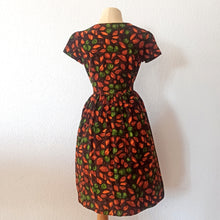 Load image into Gallery viewer, 1960s - Stunning Colors Corduroy Dress - W26 (66cm)