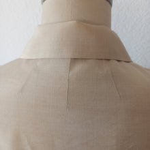 Cargar imagen en el visor de la galería, 1940s - Exquisite Emboidery Sand Silk Blouse - W32 (82cm)