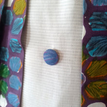 Charger l'image dans la galerie, 1950s - Joppy, Paris - Stunning Abstract Floral Colorful Cotton Dress - W26 (66cm)