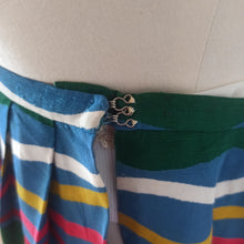 Charger l'image dans la galerie, 1950s - Stunning Colors 2pc Top & Skirt Set - W27/27.5 (68/70cm)