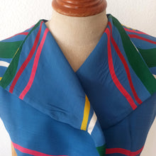 Charger l'image dans la galerie, 1950s - Stunning Colors 2pc Top & Skirt Set - W27/27.5 (68/70cm)