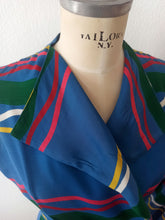 Charger l'image dans la galerie, 1950s - Stunning Colors 2pc Top & Skirt Set - W27/27.5 (68/70cm)