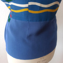 Charger l'image dans la galerie, 1950s - Stunning Colors 2pc Top & Skirt Set - W27/27.5 (68/70cm)