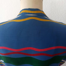 Charger l'image dans la galerie, 1950s - Stunning Colors 2pc Top & Skirt Set - W27/27.5 (68/70cm)