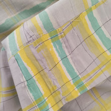 Charger l'image dans la galerie, 1950s - Sweet Heart Bust Pastel Colors Dress - W28 (70cm)