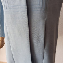 Laden Sie das Bild in den Galerie-Viewer, 1960s - Adorable 2pc Peter Pan Collar Coat & Dress Set - W30 (76cm)