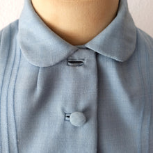 Laden Sie das Bild in den Galerie-Viewer, 1960s - Adorable 2pc Peter Pan Collar Coat & Dress Set - W30 (76cm)