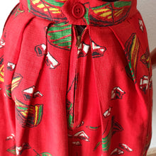 Charger l'image dans la galerie, 1950s - Stunning Boats Novelty Print Skirt - W28/29 (72/74cm)