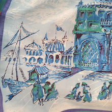 Charger l'image dans la galerie, 1950s - Spectacular Venice Novelty Print Dress - W26 (66cm)