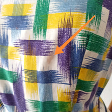 Charger l'image dans la galerie, 1950s - Renaitre, Paris - Fabulous Parisien Abstract Dress - W28 (72cm)