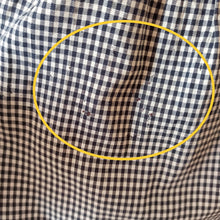 Charger l'image dans la galerie, 1950s - Adorable Black & White Vichy Cotton Dress - W28.5 (72cm)