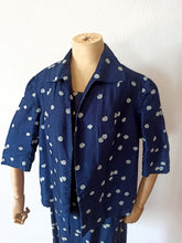 Charger l'image dans la galerie, 1950s 1960s - Elegant 2pc Silk Jacket & Dress Set - W31 (80cm)