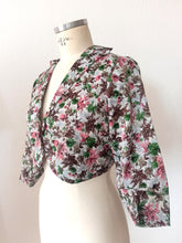 Charger l'image dans la galerie, 1940s 1950s - Adorable Floral Bolero Dress  - W29 (74cm)