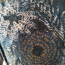 Cargar imagen en el visor de la galería, 1940s - Spectacular Couture Abstract Top & Dress Silk Set - W29 (74cm)