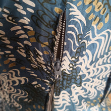 Cargar imagen en el visor de la galería, 1940s - Spectacular Couture Abstract Top & Dress Silk Set - W29 (74cm)