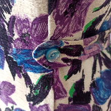 Charger l'image dans la galerie, 1950s 1960s - Stunning Abstract Floral Dress - W29 (74cm)