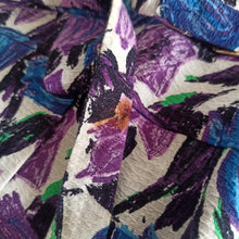 Charger l'image dans la galerie, 1950s 1960s - Stunning Abstract Floral Dress - W29 (74cm)