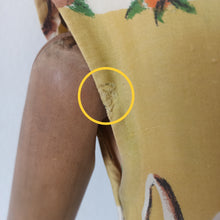 Charger l'image dans la galerie, 1950s - Trianon, France - Collector's Hanprinted Roses Dress - W24 (60cm)