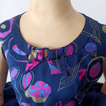 Charger l'image dans la galerie, 1960s - Spectacular Purple Satin Dress & Jacket Set - W34 (86cm)