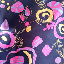 Charger l'image dans la galerie, 1960s - Spectacular Purple Satin Dress & Jacket Set - W34 (86cm)