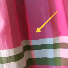Load image into Gallery viewer, 1950s - Adorable Colors Plaid Cotton Dress - W26 (66cm)