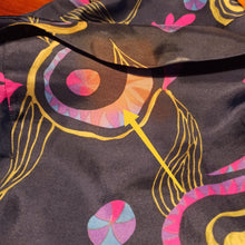 Charger l'image dans la galerie, 1960s - Spectacular Purple Satin Dress & Jacket Set - W34 (86cm)