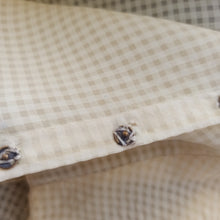 Charger l'image dans la galerie, 1940s 1950s - Gorgeous Yellow Smoked Cotton Dress - W29 (74cm)