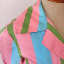 Charger l'image dans la galerie, 1950s - André, PARIS - Outstanding & Adorable Cotton Dress - W26 (66cm)