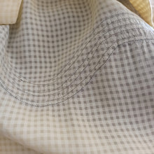 Charger l'image dans la galerie, 1940s 1950s - Gorgeous Yellow Smoked Cotton Dress - W29 (74cm)