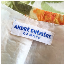 Charger l'image dans la galerie, 1950s - André Ghékière, Cannes - Exquisite Roseprint Jacket & Dress Set - W26 (66cm)