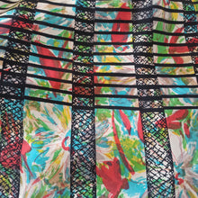 Charger l'image dans la galerie, 1950s - Stunning Abstract Floral Skirt - W24 (60cm)